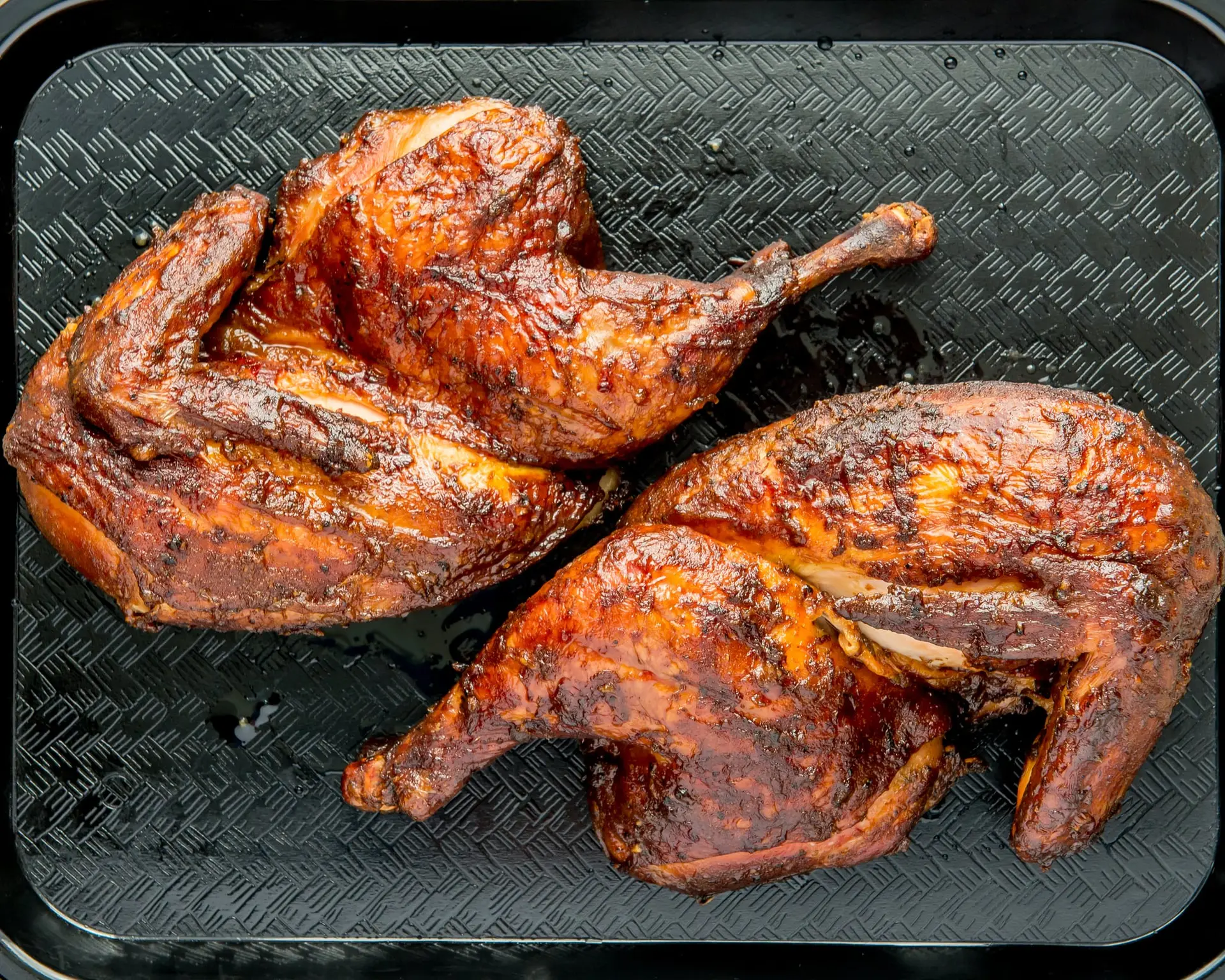 Broasted Chicken halves