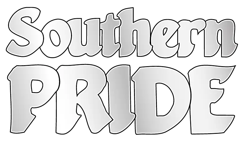 southern pride bbq logo chrome